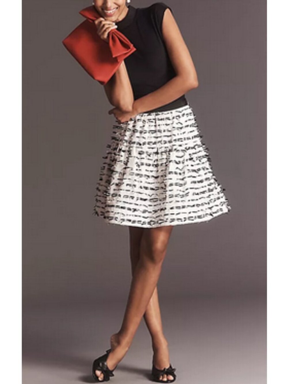 Maeve Bow Mini Skirt - Small - NWOT